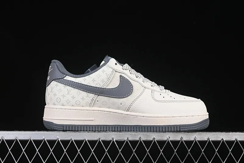 All categories Nk Air Force 1 Air Force series Nk Air Force 1 Low Air Force low-top Nike Air Force 1'07 Low LV joint beige woven label Air Force 1 low-top casual sneakers CX5050-Y08